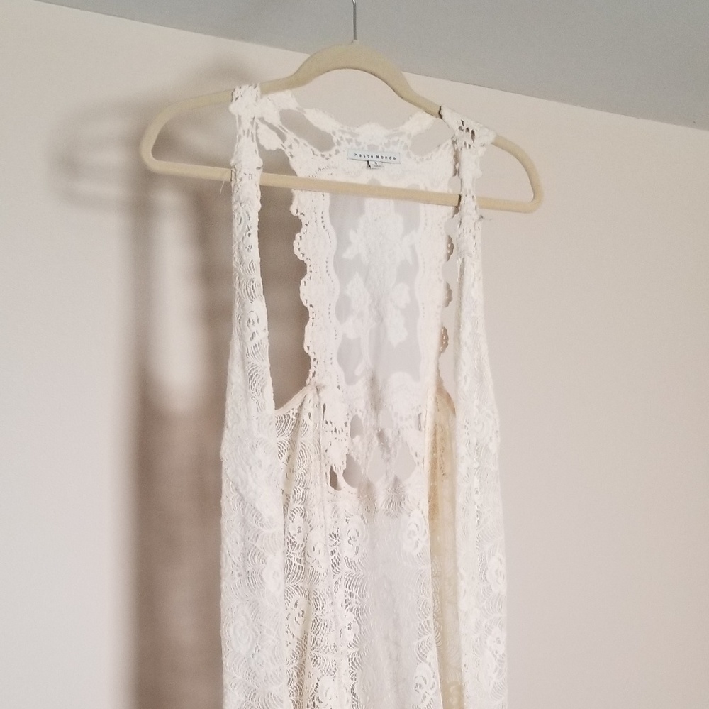 Boho Crochet Vest